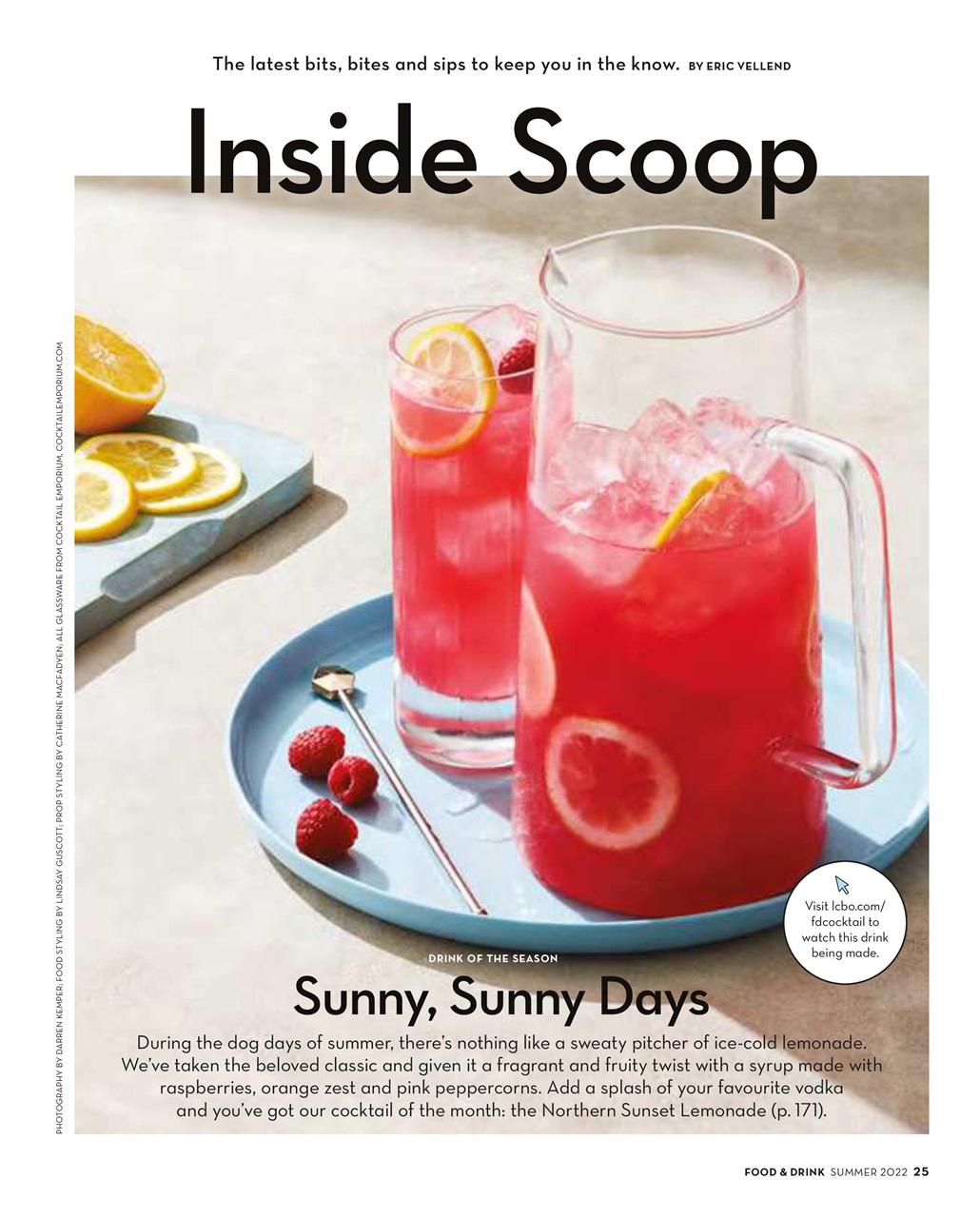 LCBO Food & Drink Preview Pages