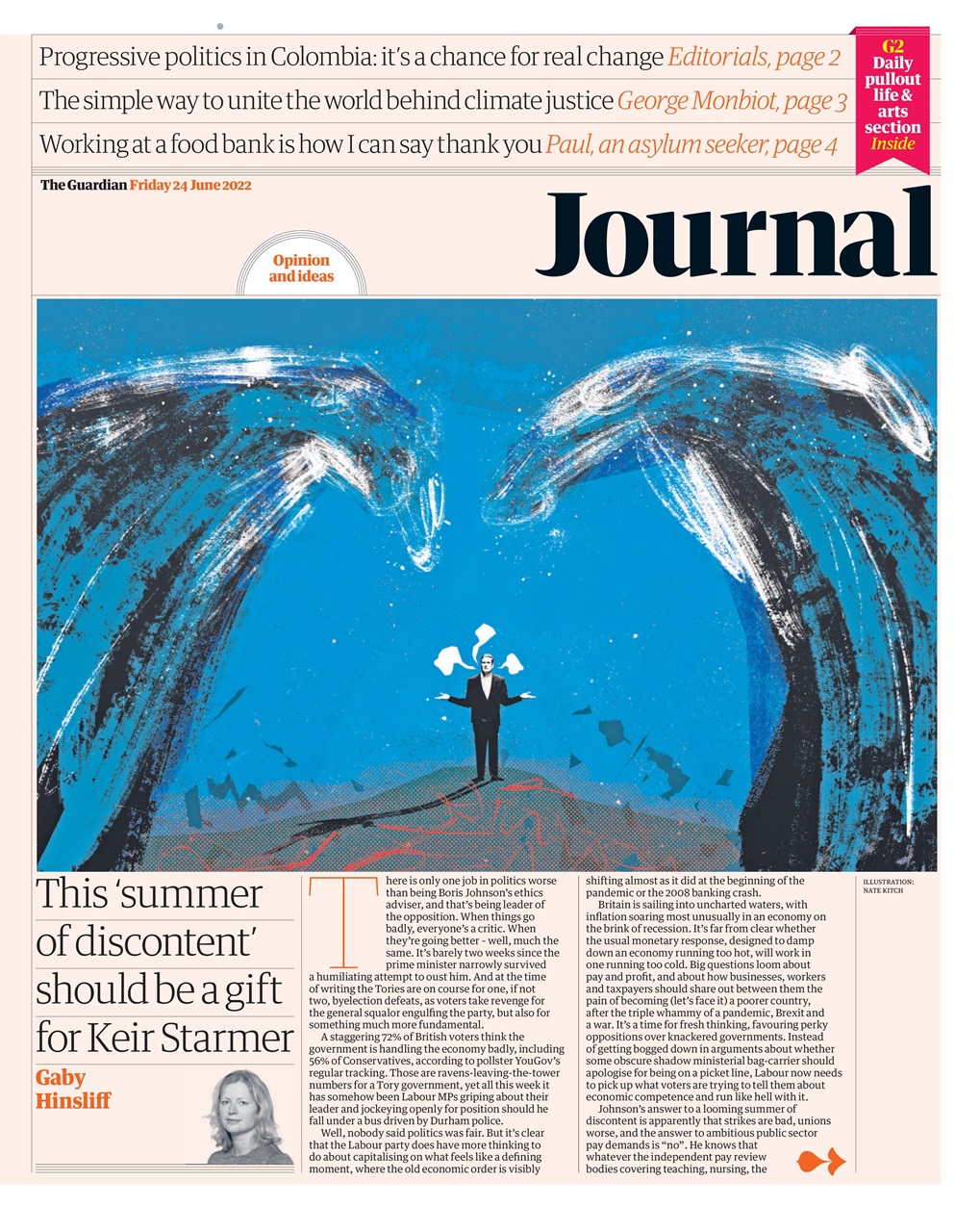 The Guardian Newspaper Preview Pages