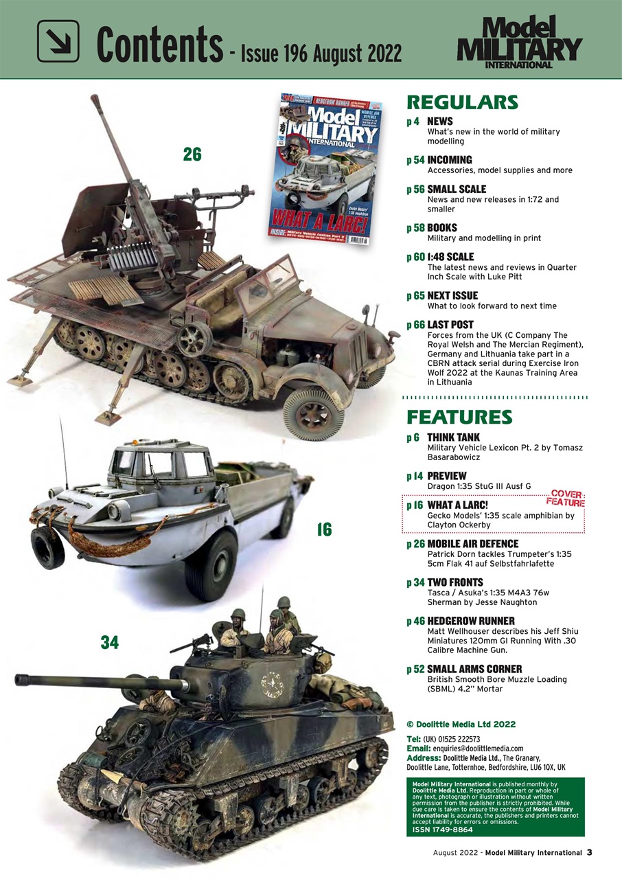 Model Military International Preview Pages