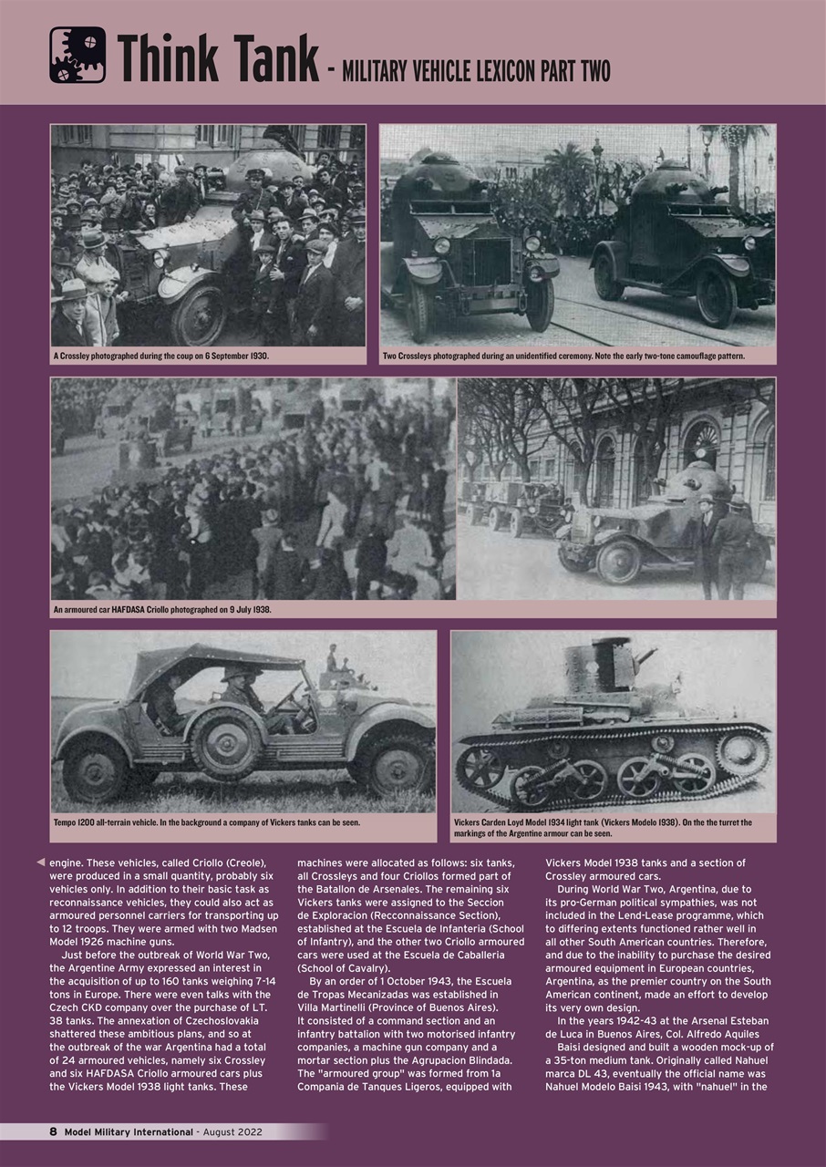 Military Modelling International Magazine Preview Pages