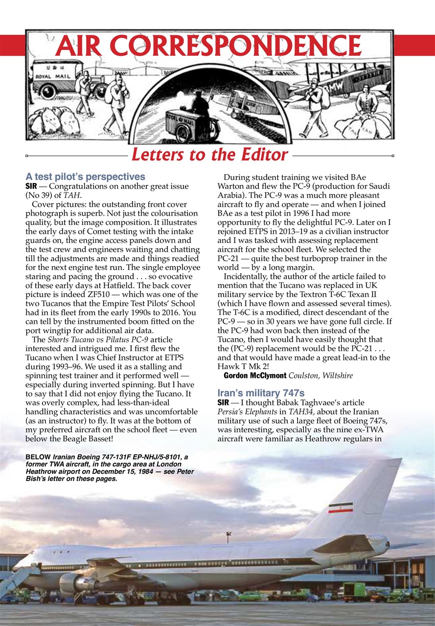 The Aviation Historian Magazine Preview Pages