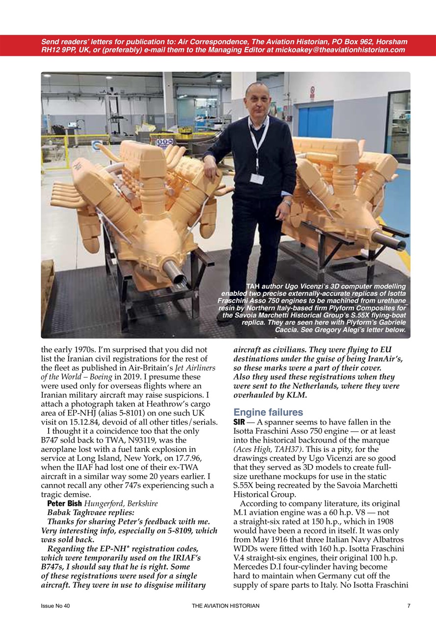 The Aviation Historian Magazine Preview Pages