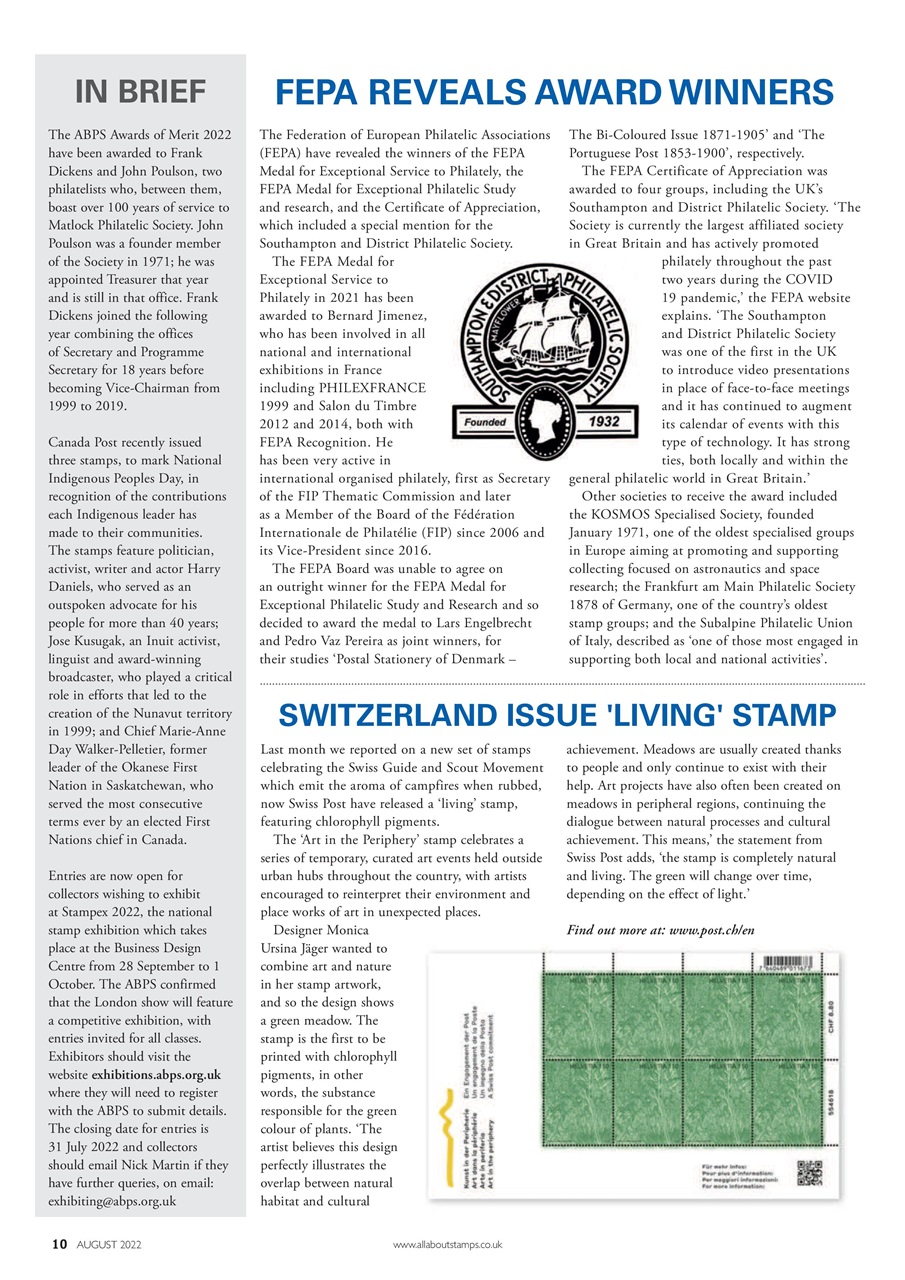 Stamp Collector Preview Pages