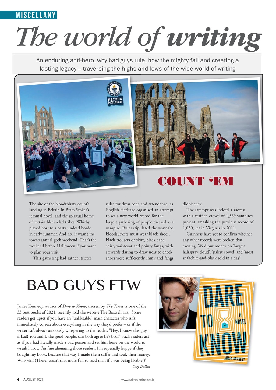 Writing Magazine Preview Pages