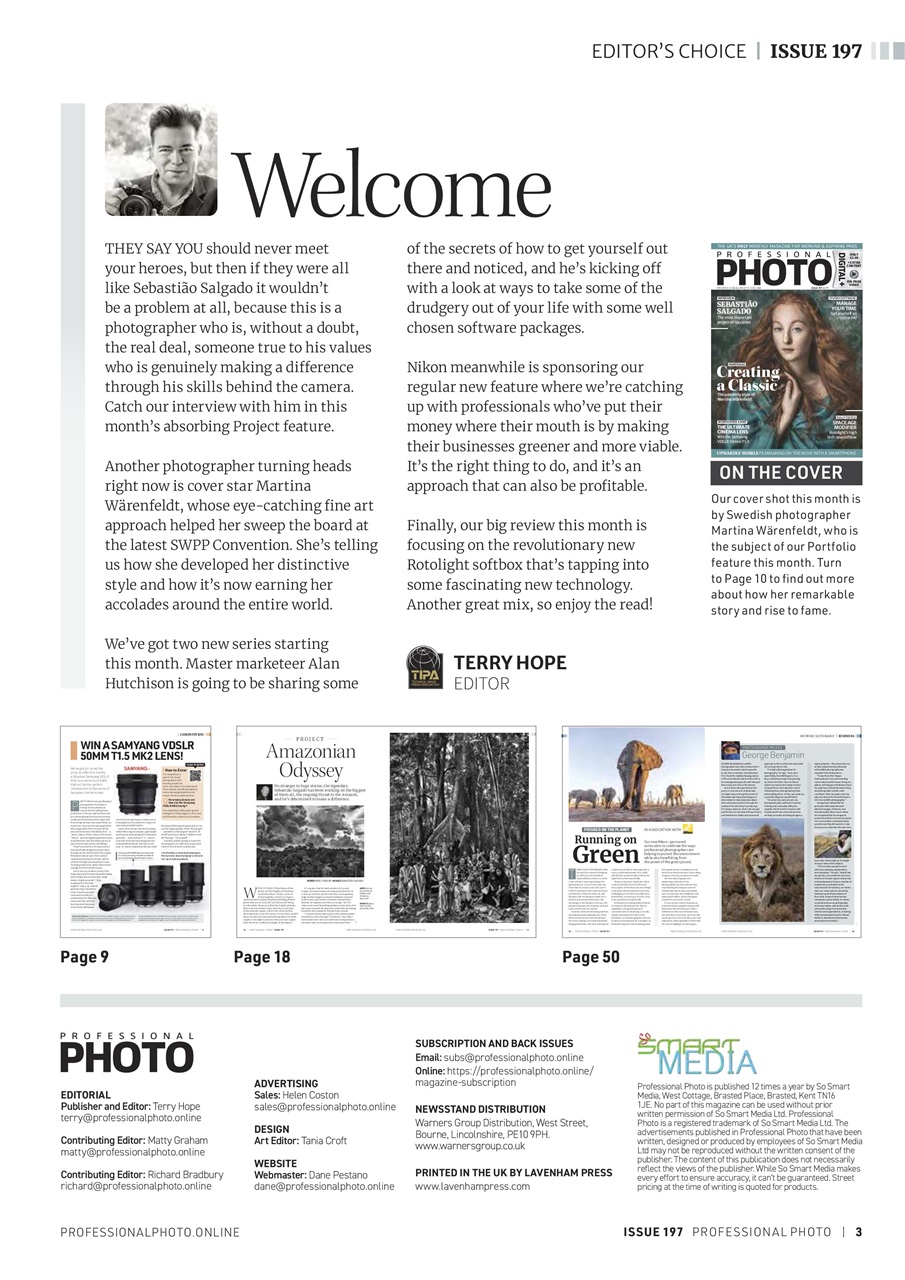 Professional Photo Preview Pages