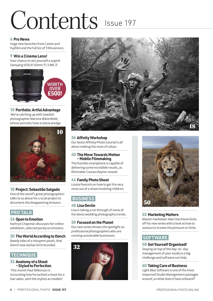 Professional Photo Preview Pages