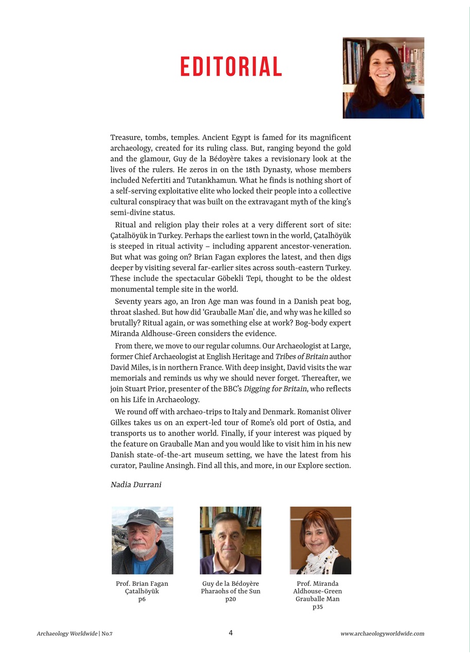 Archaeology Worldwide Preview Pages