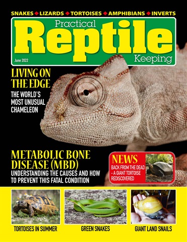 Practical Reptile Keeping issue June 2022