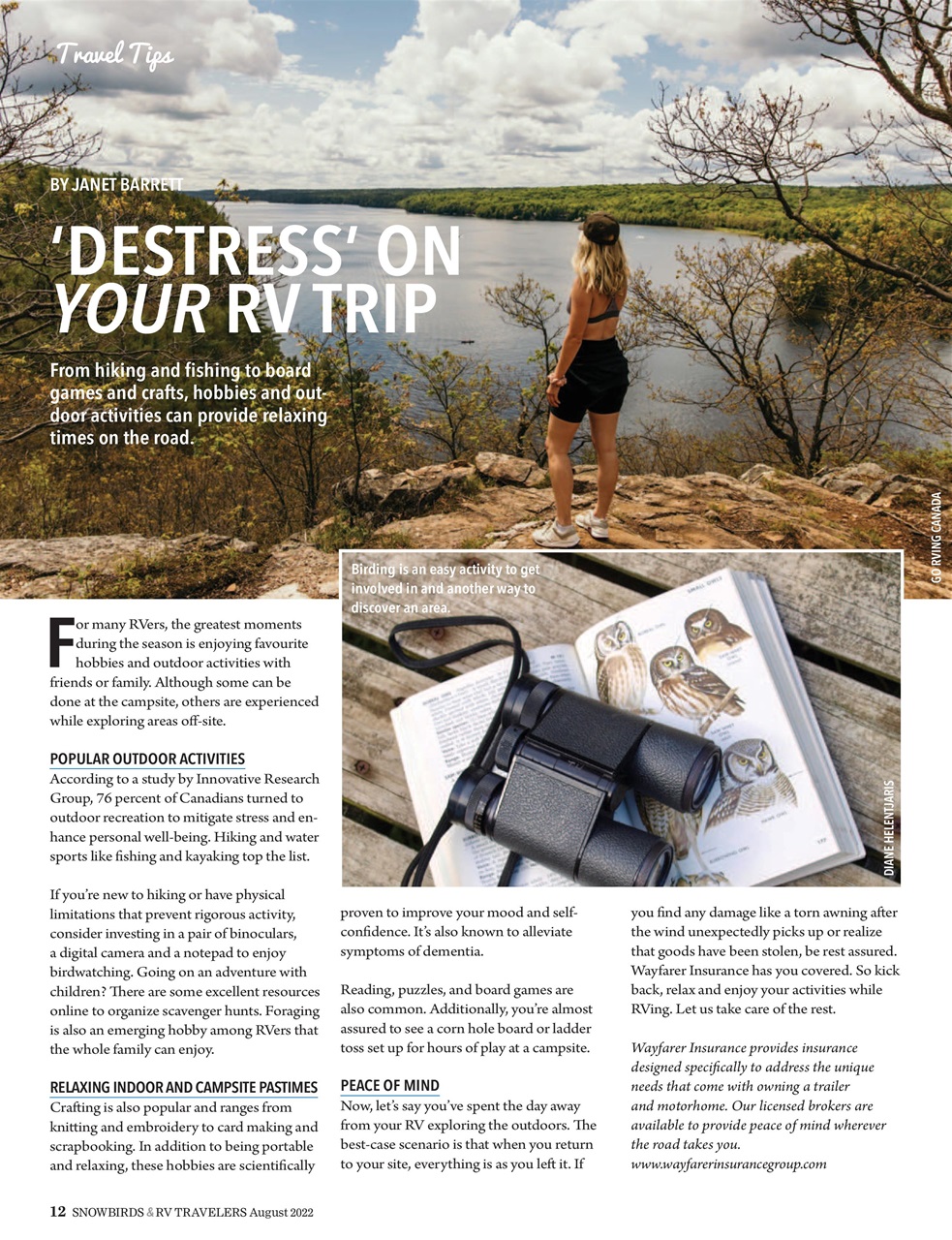 Snowbirds & RV Travelers Preview Pages