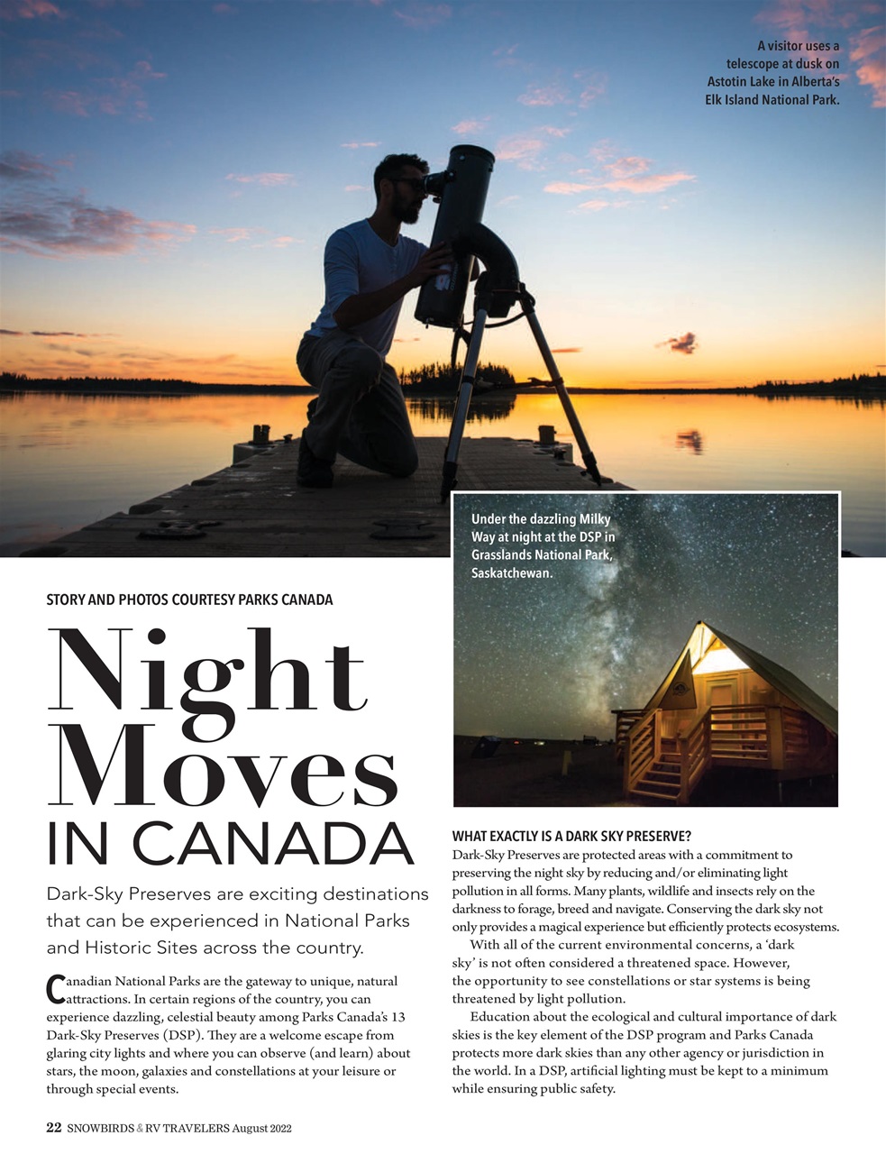 Snowbirds & RV Travelers Preview Pages