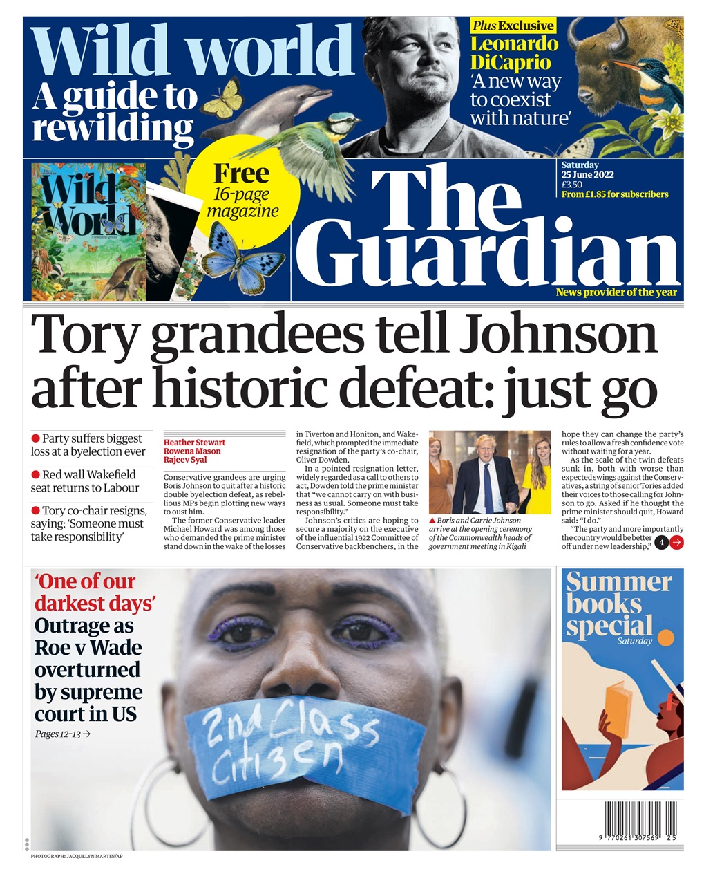 The Guardian Newspaper Preview Pages