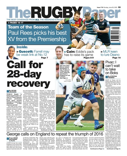 The Rugby Paper issue 