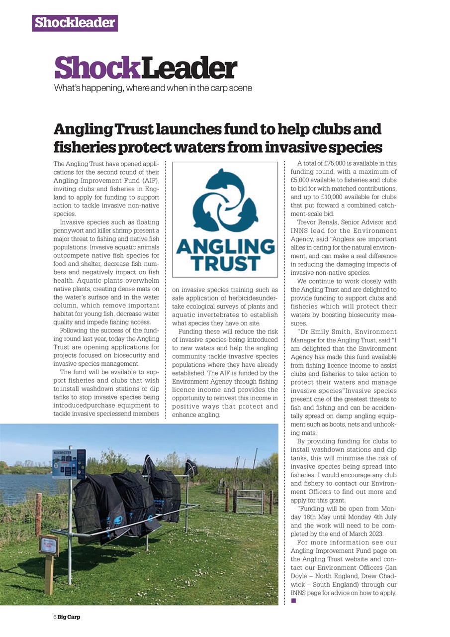 Big Carp Magazine Preview Pages