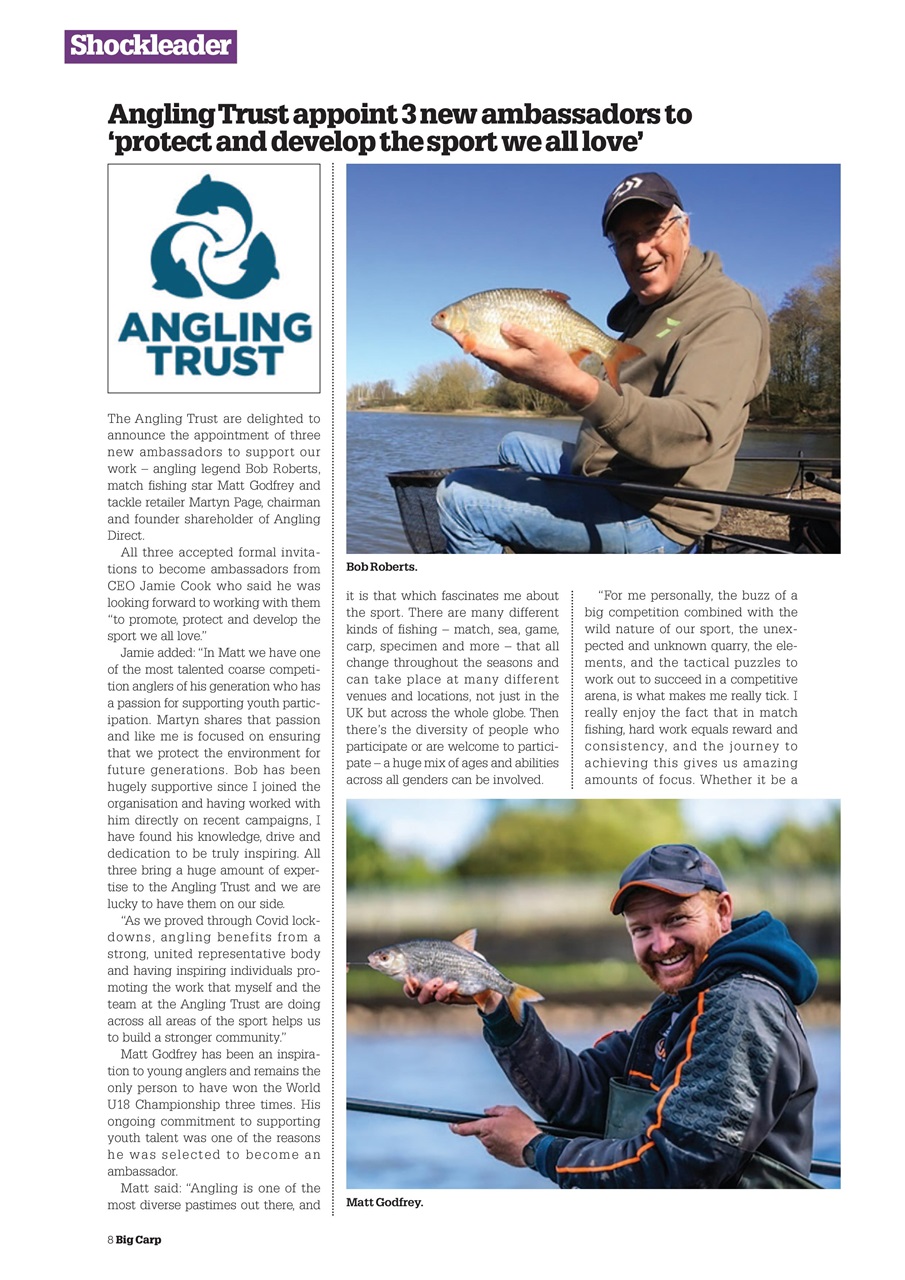 Big Carp Magazine Preview Pages