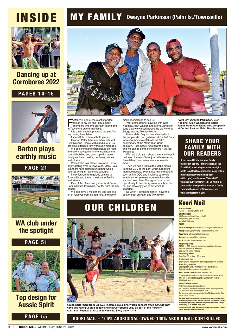 Koori Mail Preview Pages