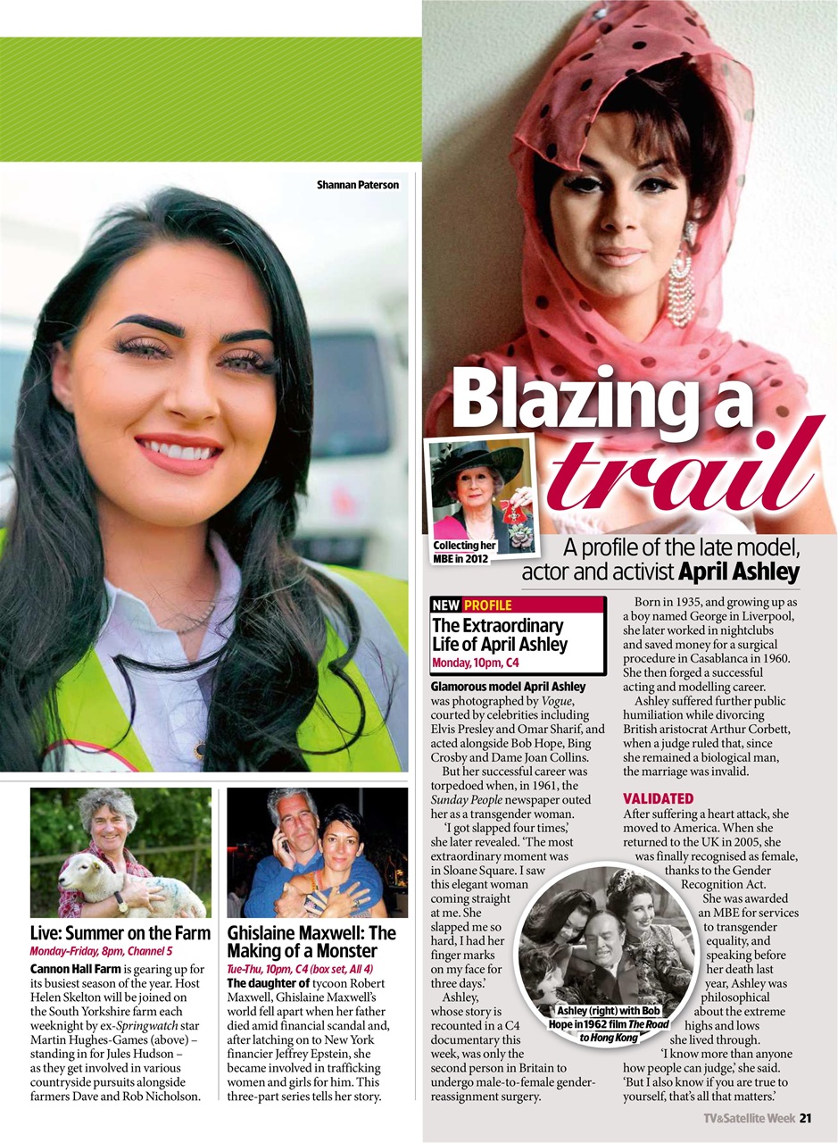 TV & Satellite Week Preview Pages