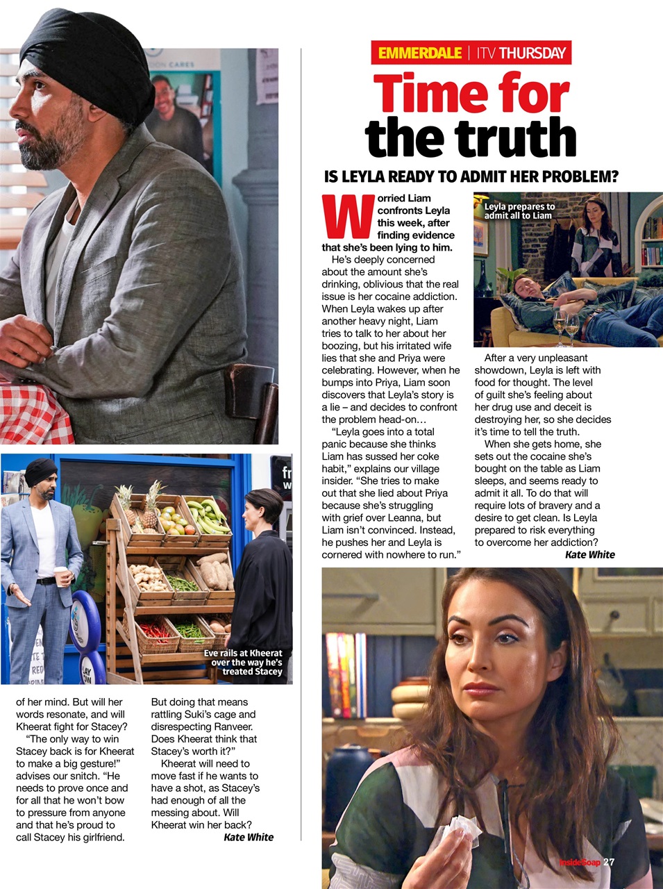 Inside Soap Preview Pages