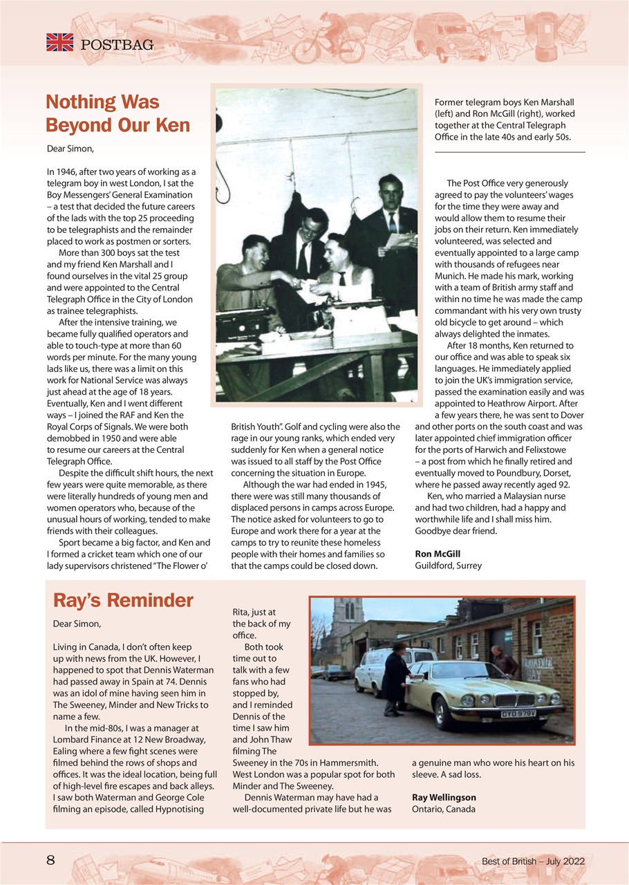 Best of British Preview Pages