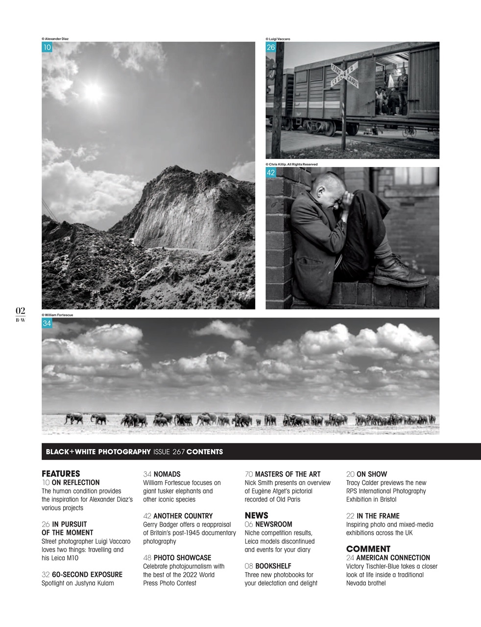 Black+White Photography Preview Pages