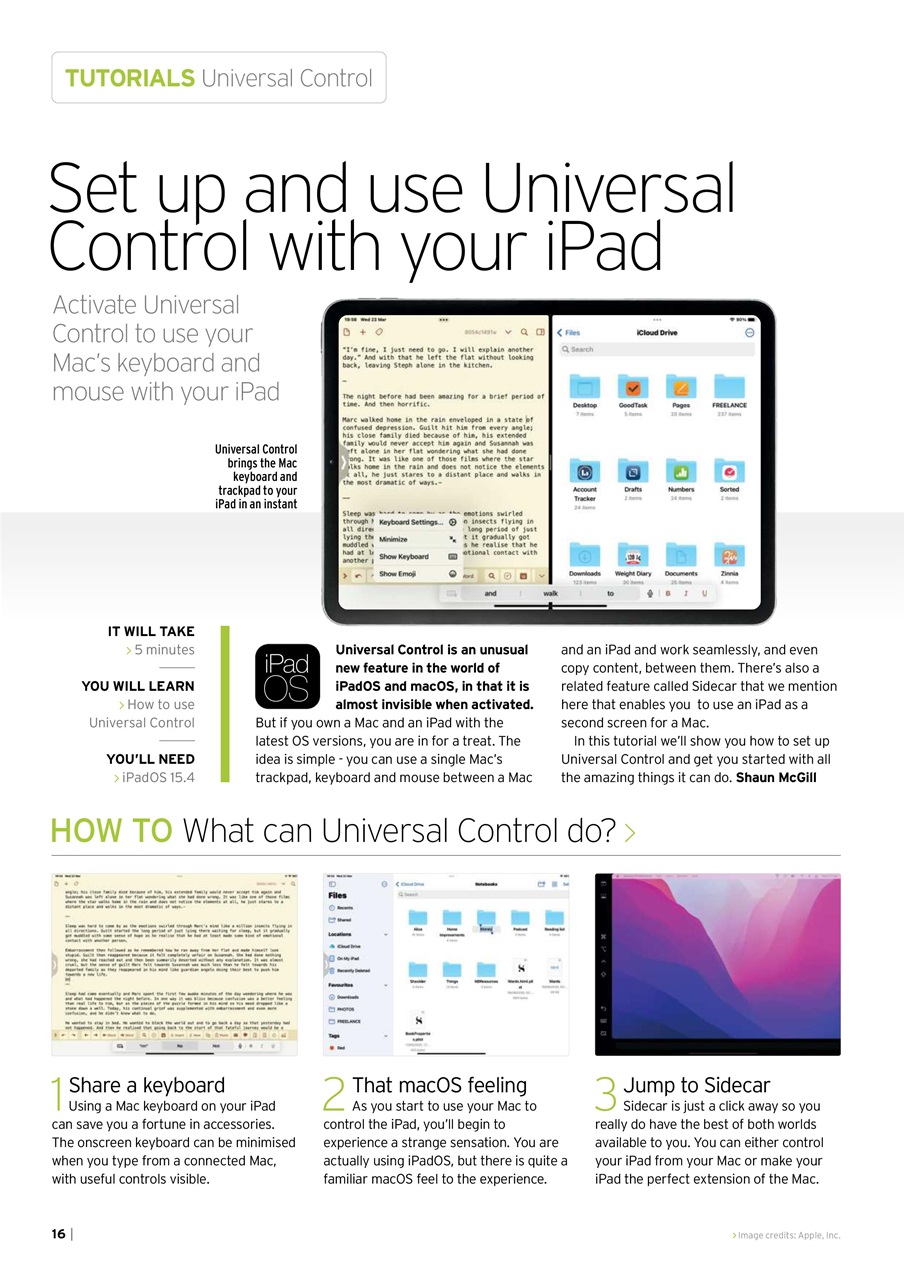 iPad User Preview Pages