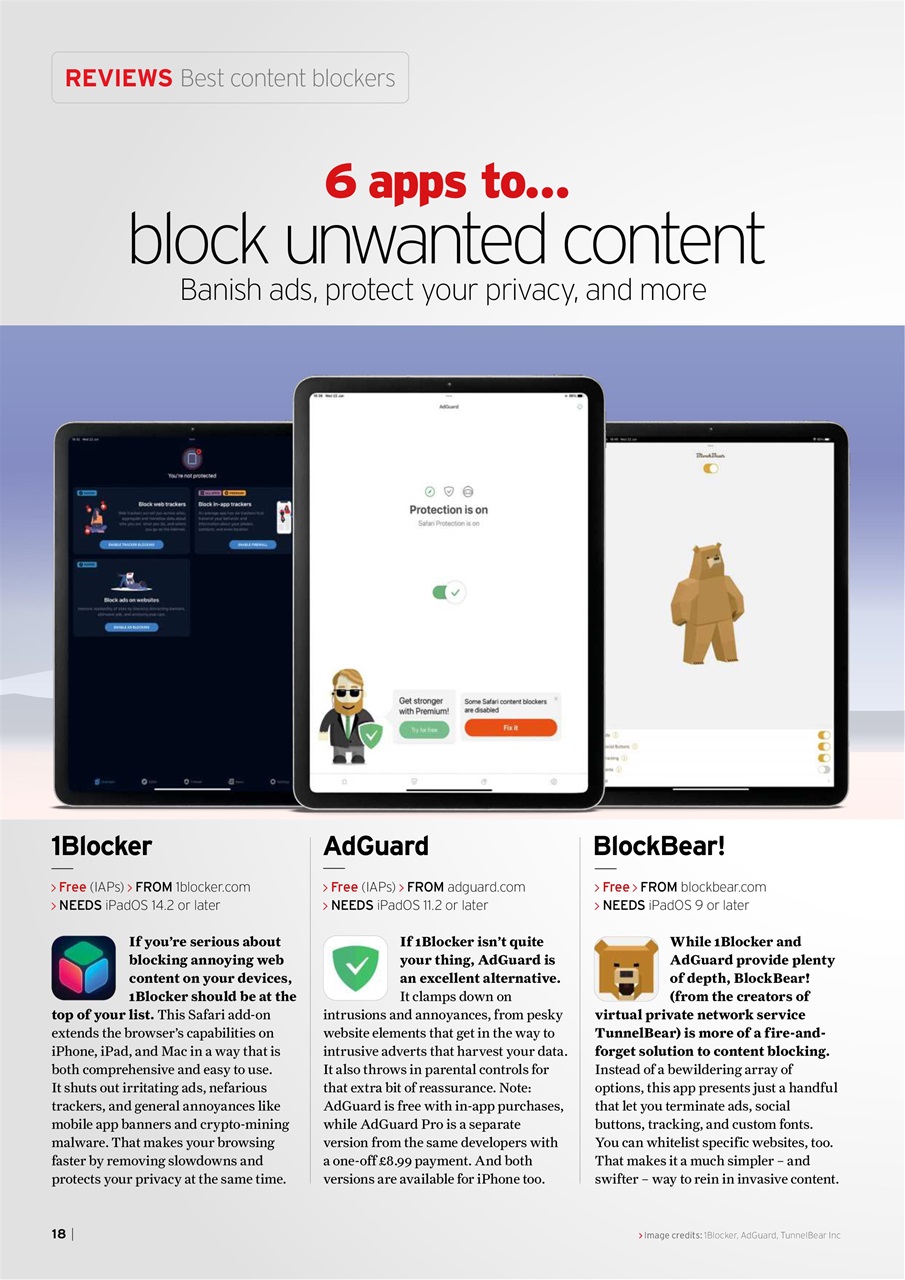 iPad User Preview Pages