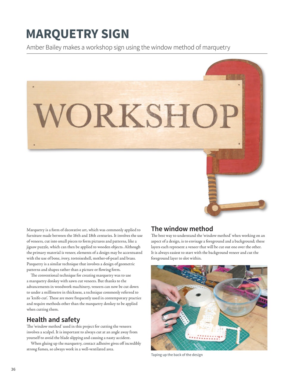 Woodworking Crafts Magazine Preview Pages