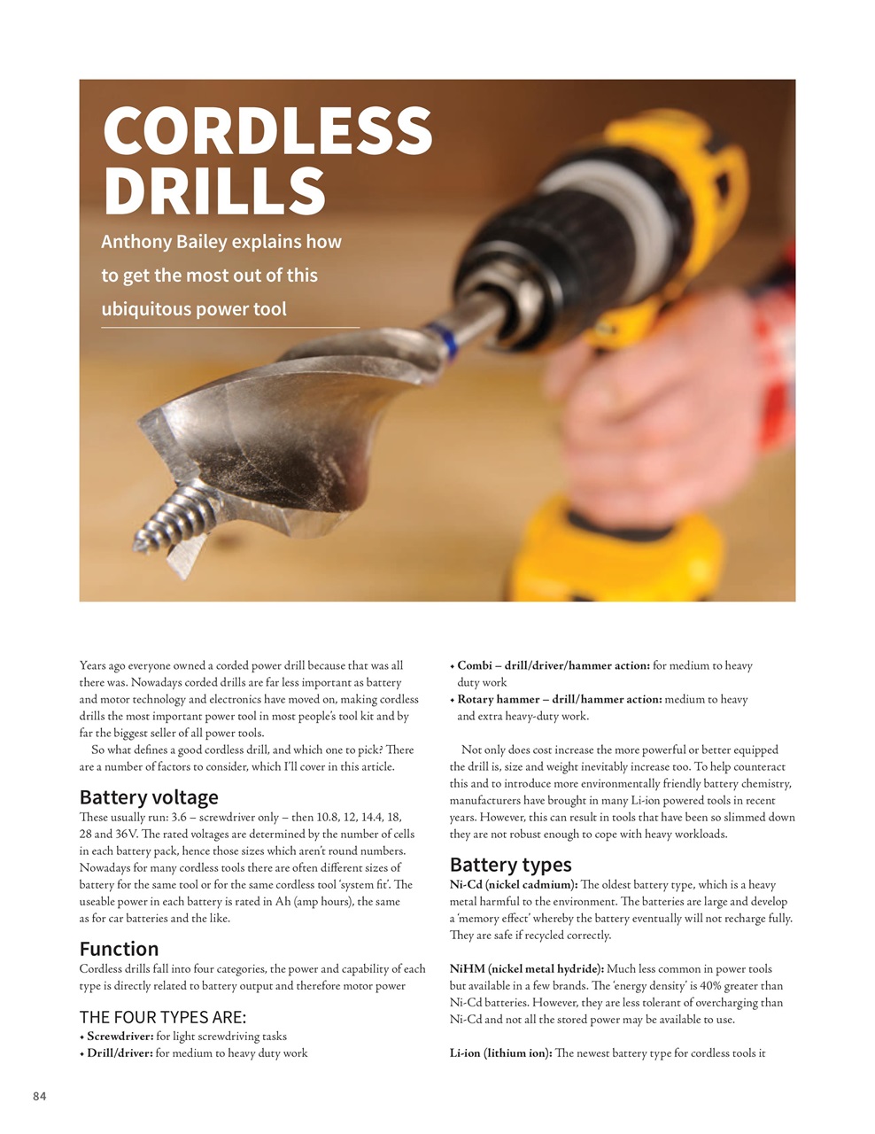 Woodworking Crafts Magazine Preview Pages