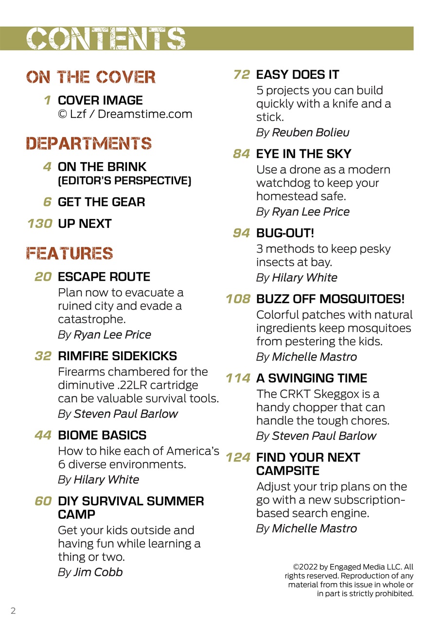 American Outdoor Guide: Boundless Preview Pages