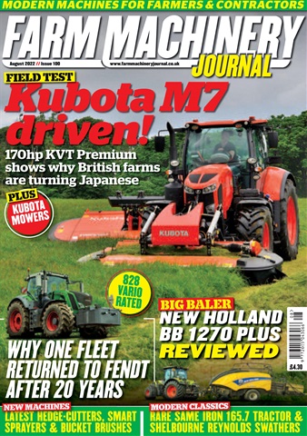 Farm Machinery Journal issue August 2022