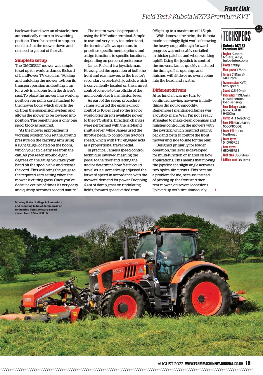 Farm Machinery Journal Preview Pages