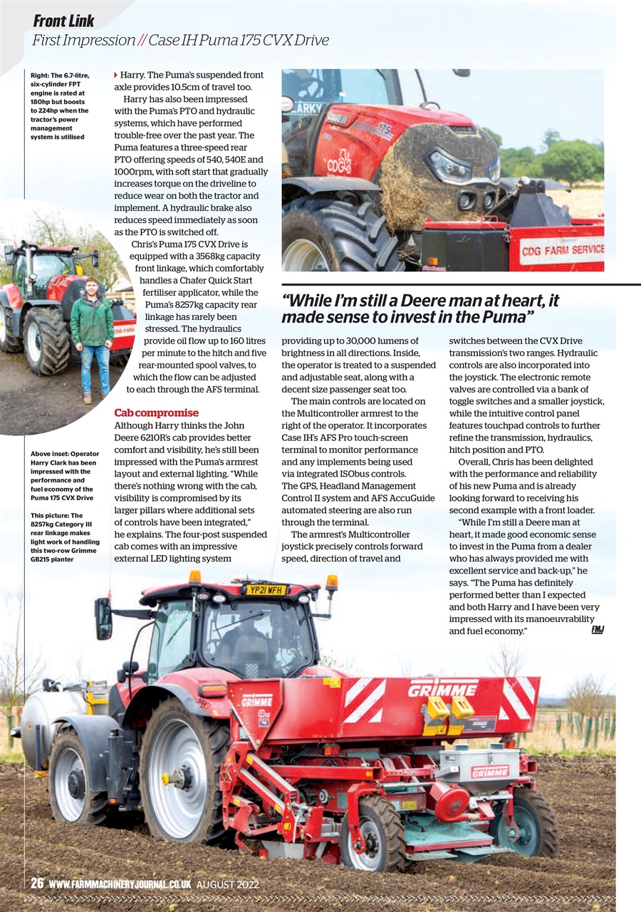 Farm Machinery Journal Preview Pages