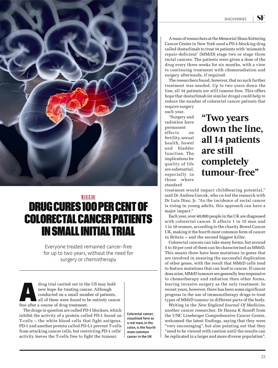 BBC Science Focus Magazine Preview Pages