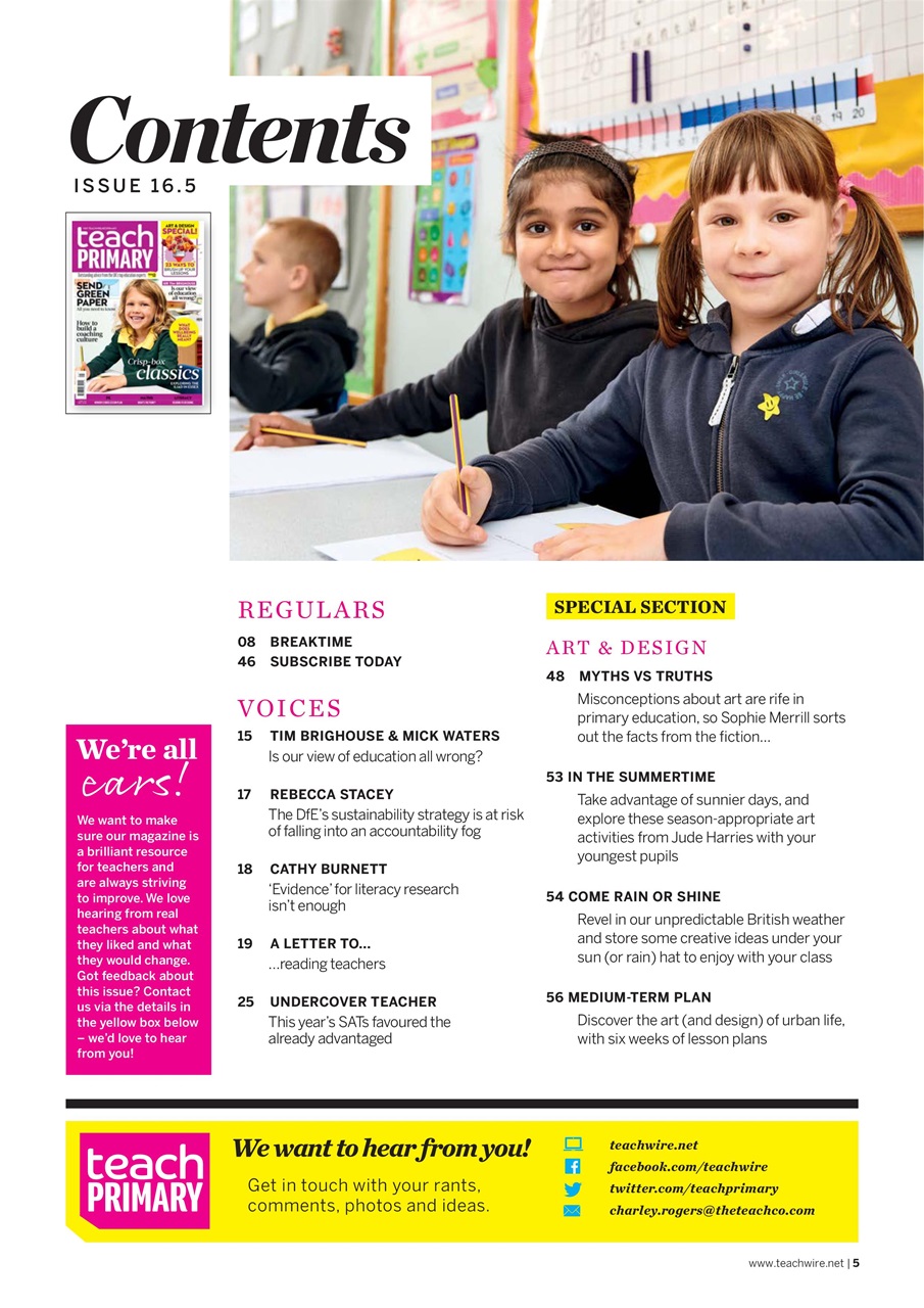 Teach Primary Preview Pages