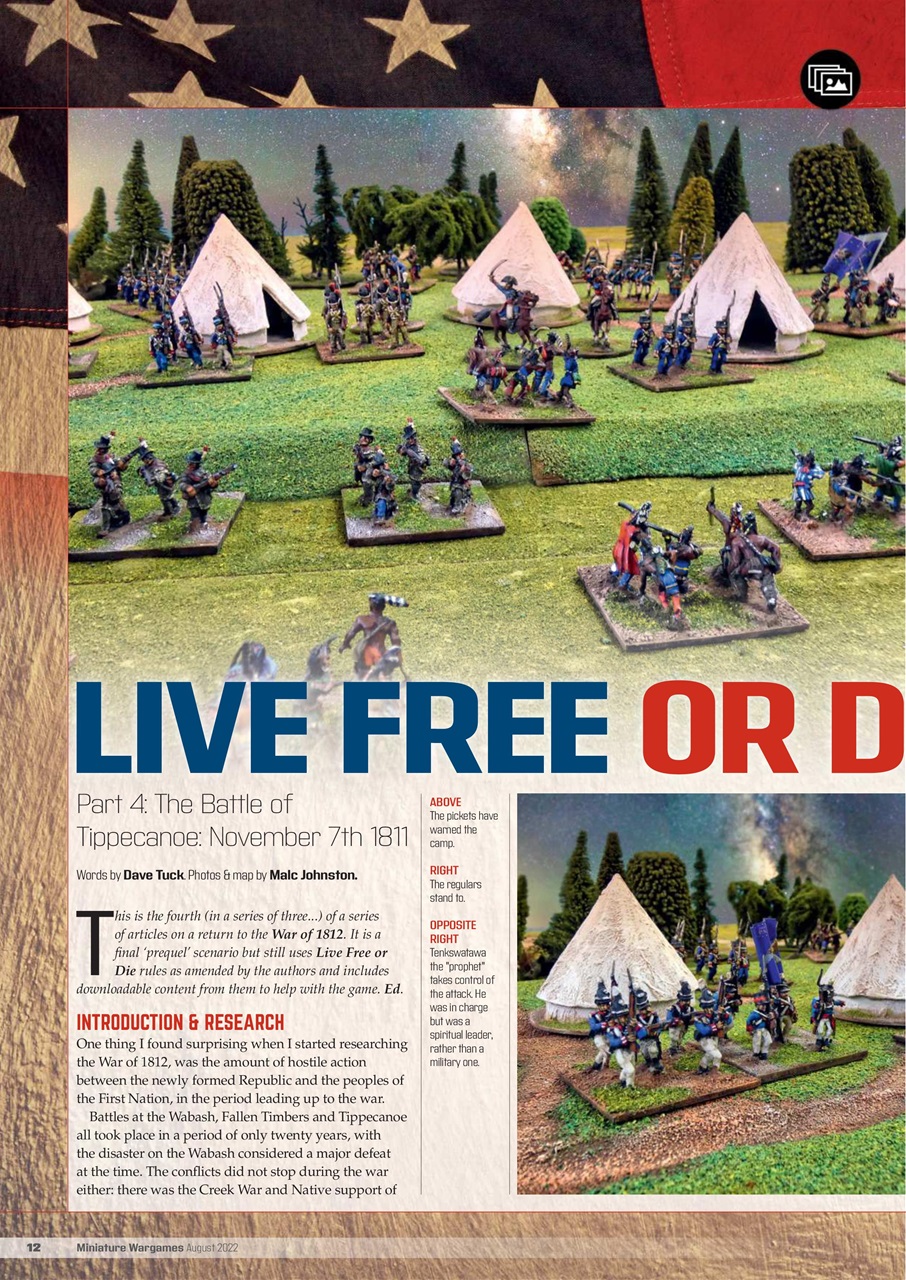 Miniature Wargames Preview Pages
