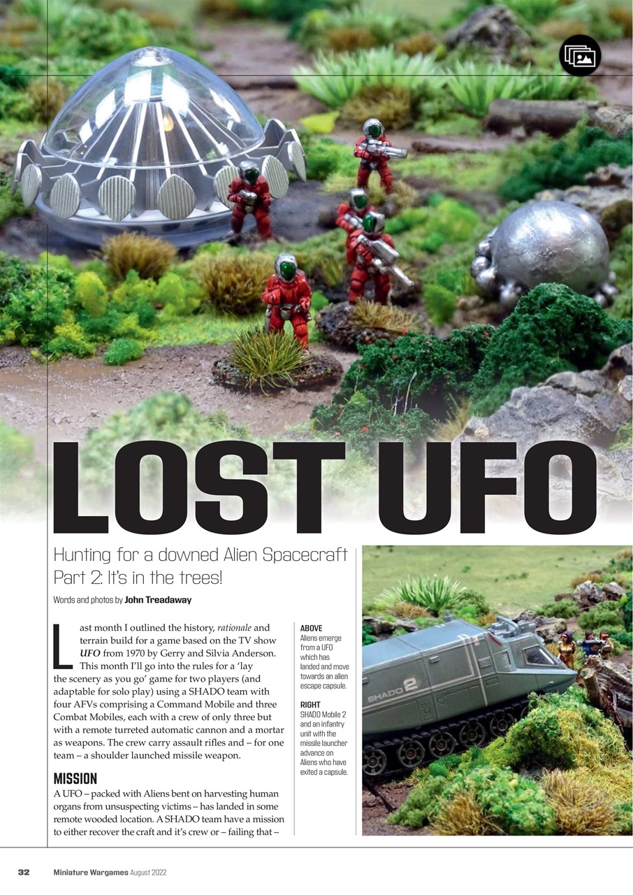 Miniature Wargames Preview Pages