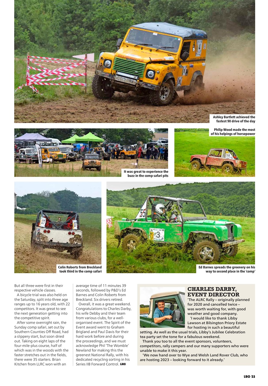 Land Rover Owner Preview Pages