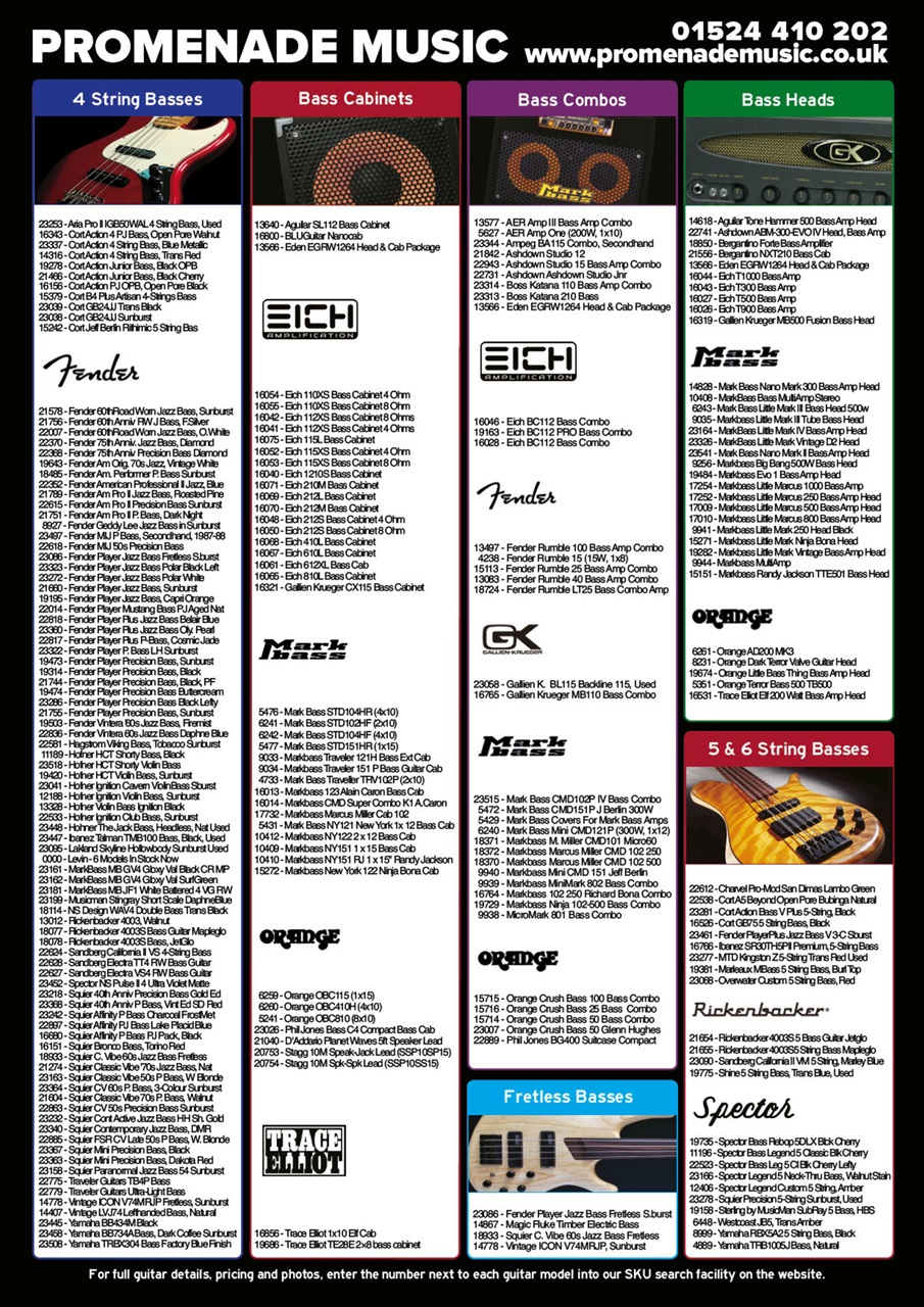 Bass Player UK Preview Pages