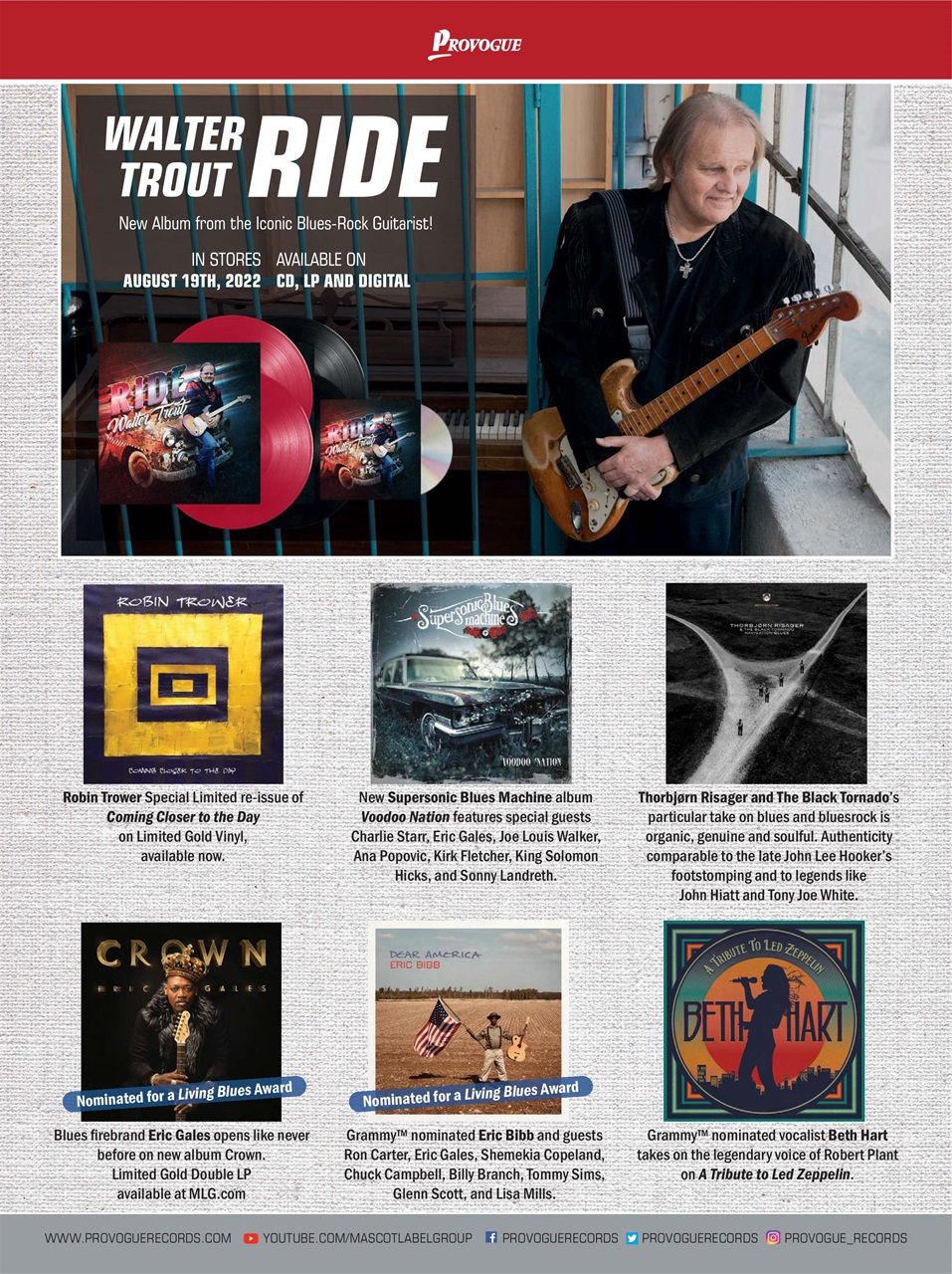 Living Blues Preview Pages