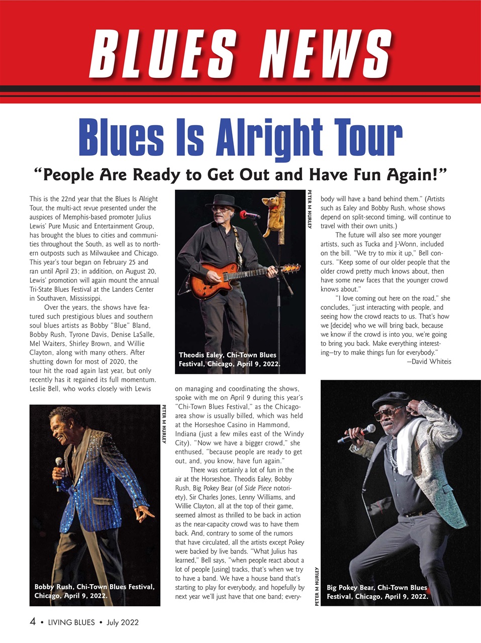 Living Blues Preview Pages