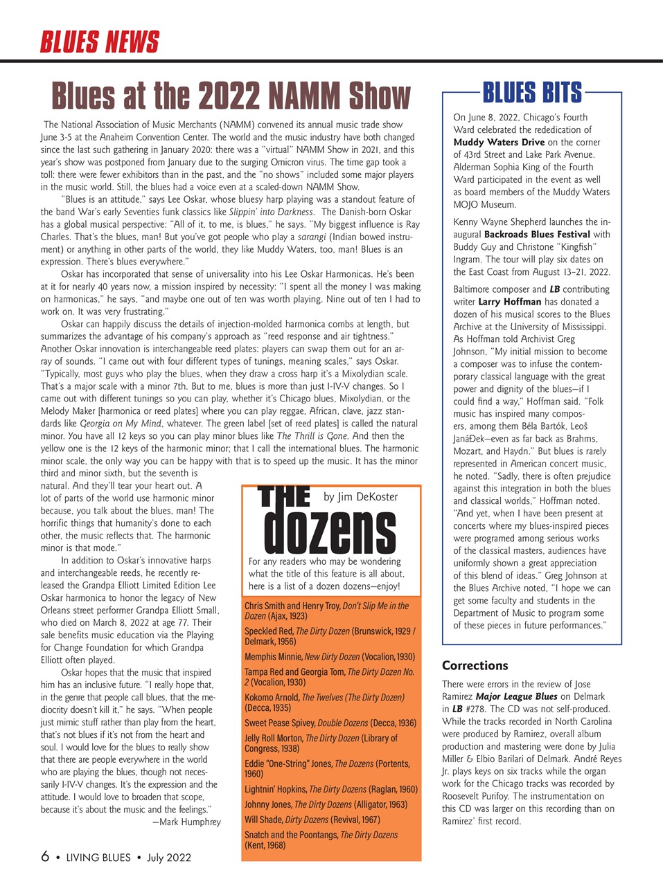 Living Blues Preview Pages