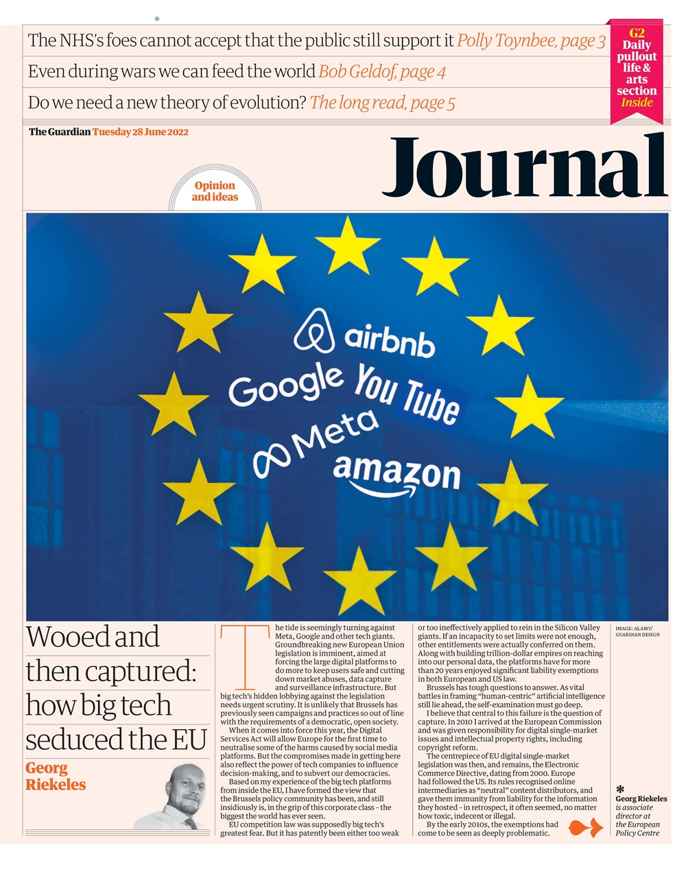 The Guardian Newspaper Preview Pages