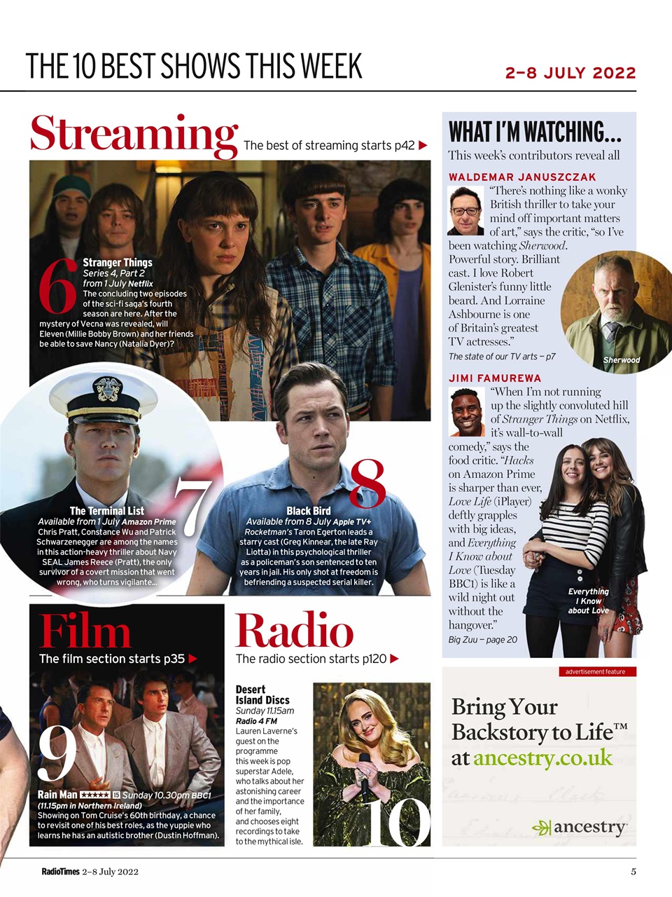 Radio Times Preview Pages