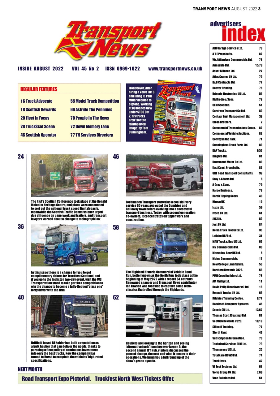 Transport News Preview Pages
