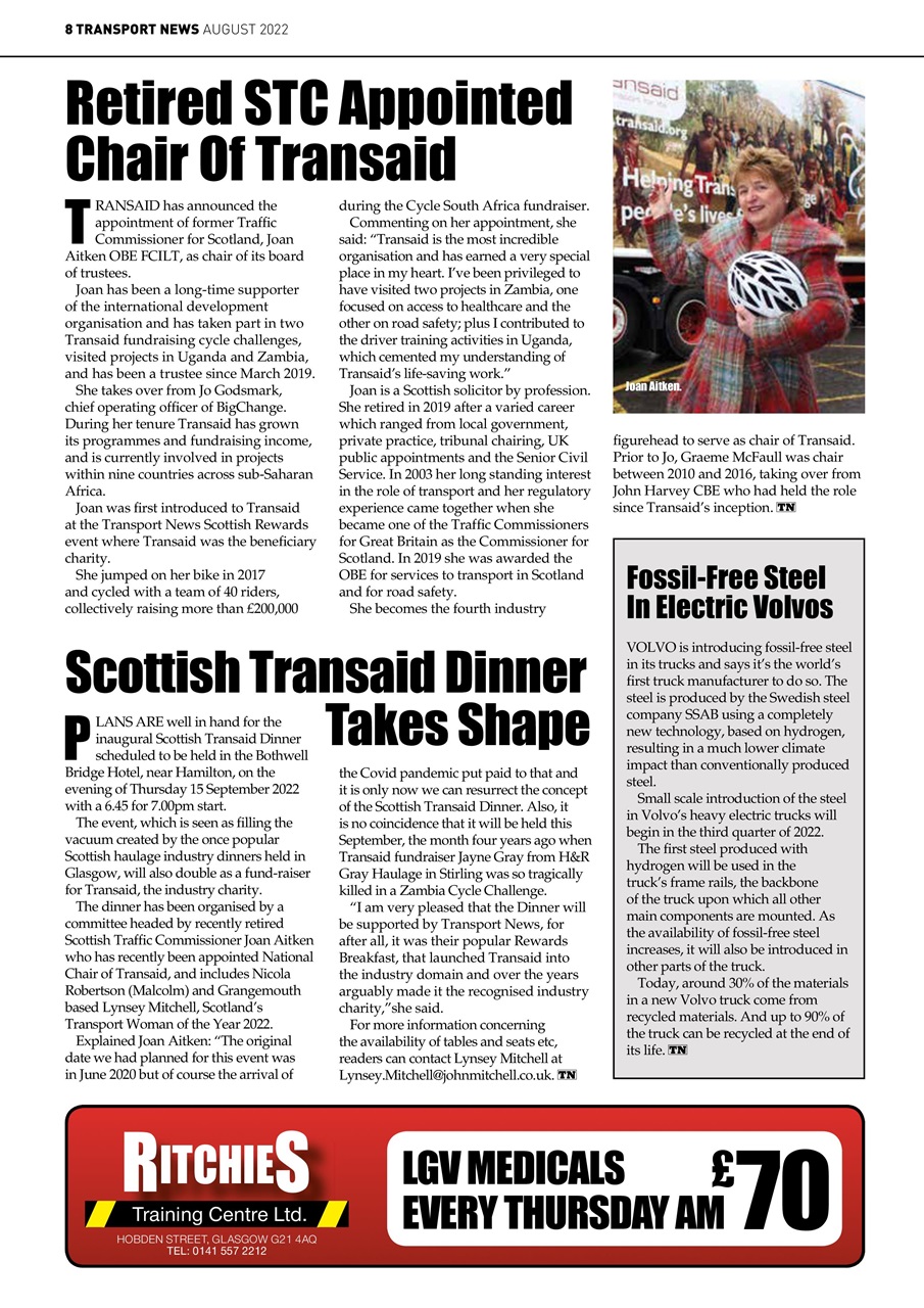 Transport News Preview Pages