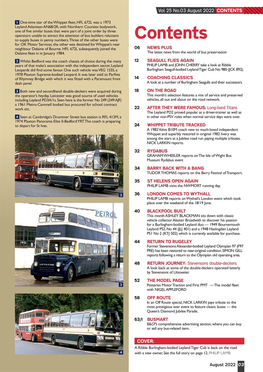 Bus & Coach Preservation Preview Pages