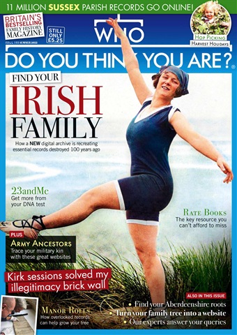 Who Do You Think You Are? issue Special-22