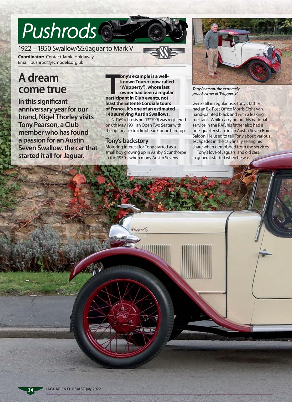 Jaguar Enthusiast Preview Pages