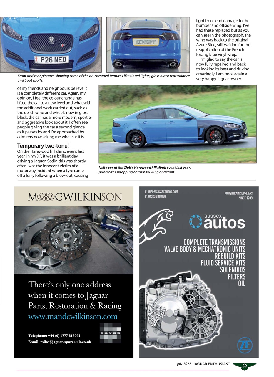 Jaguar Enthusiast Preview Pages