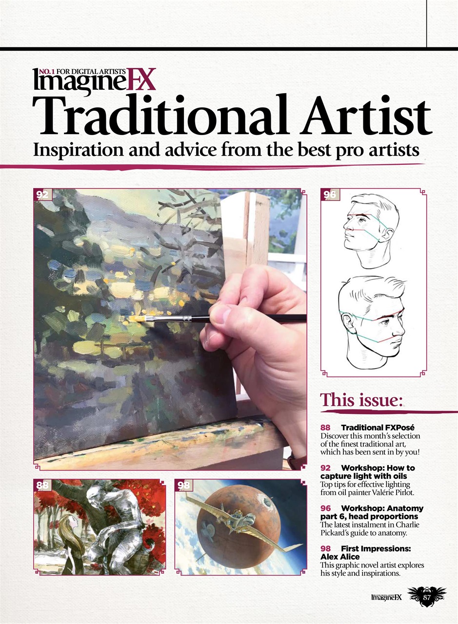 ImagineFX Preview Pages