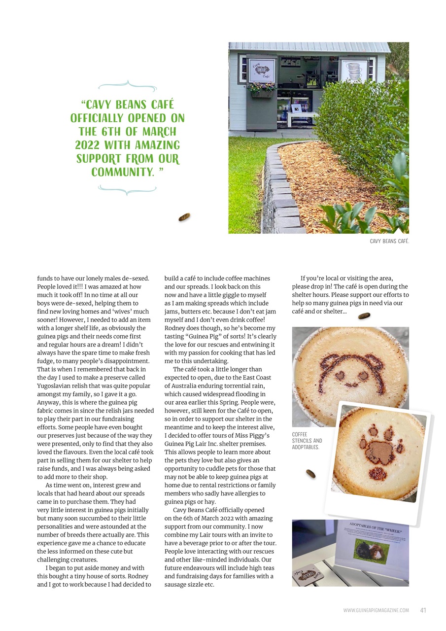 Guinea Pig Magazine Preview Pages